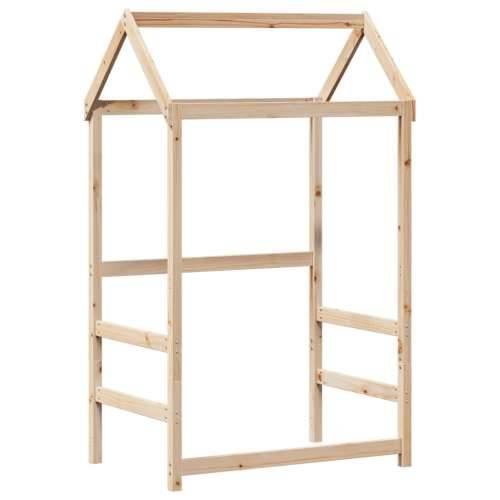 Set dnevnog kreveta i klupe s krovom 90x200 cm borovina - Prirodna 90 x 200 cm Cijena