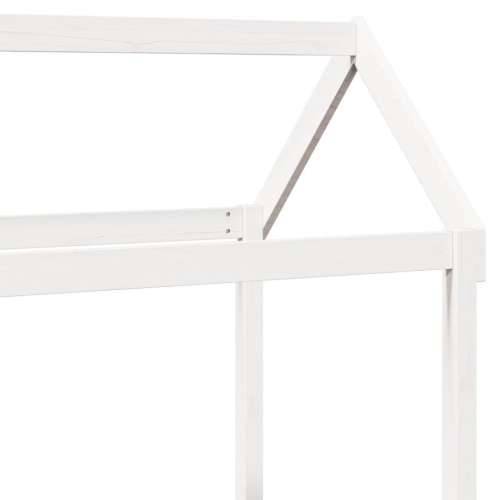 Set dnevnog kreveta i klupe s krovom bijeli 90x190 cm borovina Bijela 90 x 190 cm Cijena