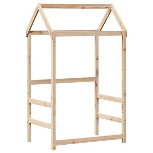 Dnevni krevet s krovom 90x200 cm od masivne borovine Prirodna 90 x 200 cm Cijena