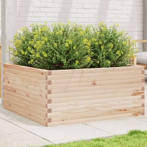 Vrtna sadilica 100x100x46 cm od masivne borovine - Prirodna boja bora 100 x 100 x 46 cm 1 Cijena