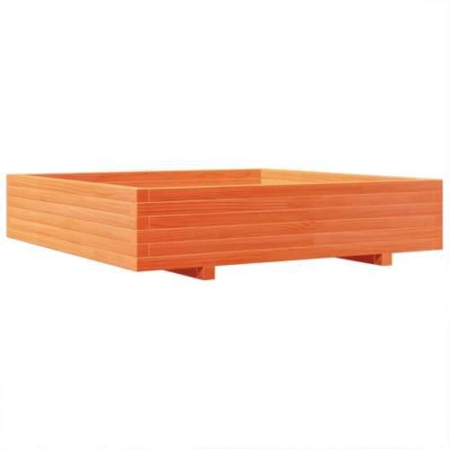 Vrtna sadilica voštano smeđa 110x110x26,5 cm masivna borovina - Voštano smeđa 110 x 110 x 26.5 cm 1 Cijena