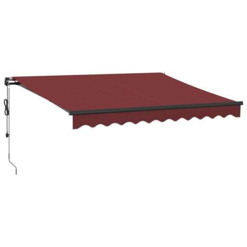 Tenda na automatsko uvlačenje bordo 300 x 250 cm - Tamno crvena 300 x 250 cm 1 Cijena