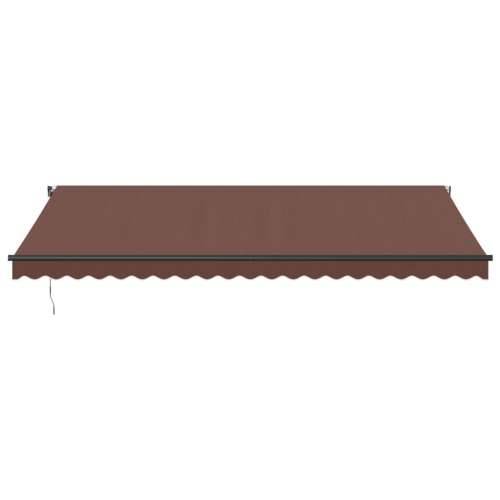 Tenda na automatsko uvlačenje smeđa 500 x 300 cm - Smeđa 500 x 300 cm 1 Cijena