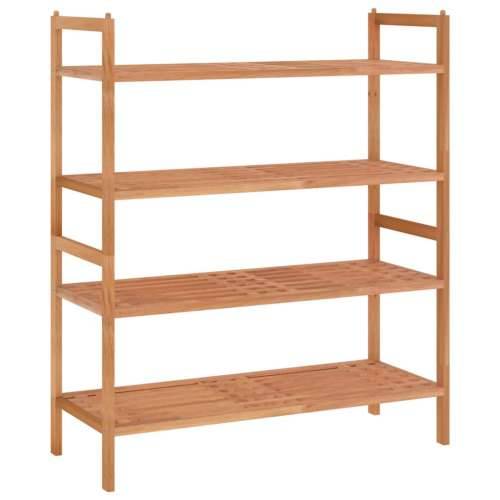 Stalci za cipele 2 kom 69 x 27 x 41 cm od masivnog drva oraha - 2 1 Cijena