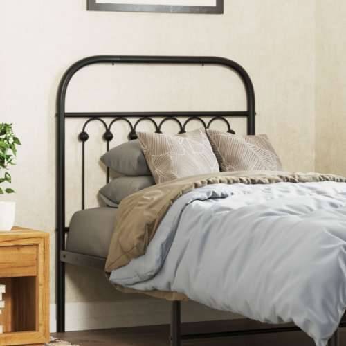 Metalno uzglavlje crno 80 cm - Crna 80 cm 1 Cijena
