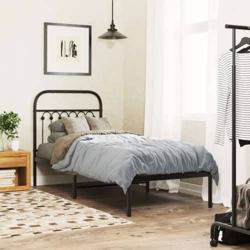 Metalno uzglavlje crno 80 cm - Crna 80 cm 1 Cijena