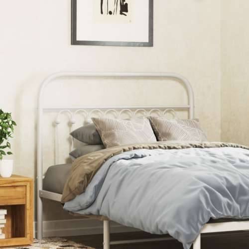 Metalno uzglavlje bijelo 100 cm - Bijela 100 cm 1 Cijena