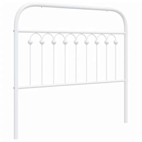 Metalno uzglavlje bijelo 100 cm - Bijela 100 cm 1 Cijena
