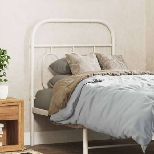 Metalno uzglavlje bijelo 75 cm - Bijela 75 cm 1 Cijena