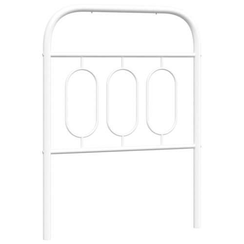 Metalno uzglavlje bijelo 75 cm - Bijela 75 cm 1 Cijena