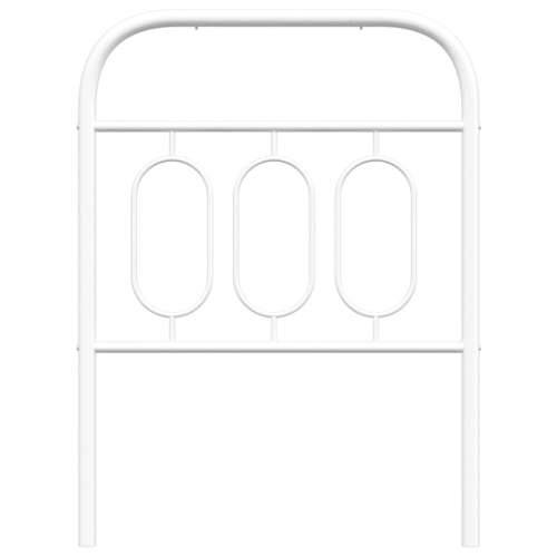 Metalno uzglavlje bijelo 75 cm - Bijela 75 cm 1 Cijena