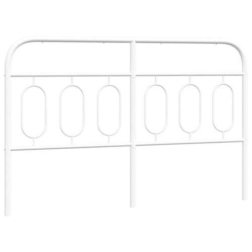Metalno uzglavlje bijelo 150 cm - Bijela 150 cm 1 Cijena