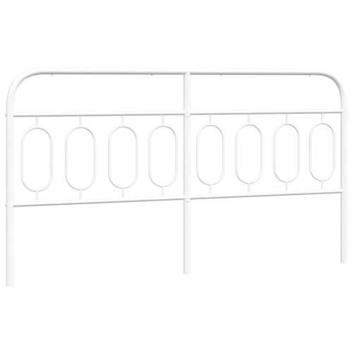 Metalno uzglavlje bijelo 183 cm - Bijela 183 cm 1 Cijena