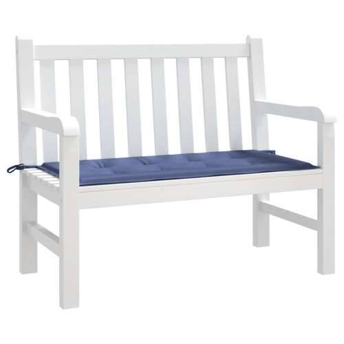 Jastuk za vrtnu klupu modri 120x50x4 cm od tkanine Oxford - Modra 120 x 50 x 3 cm 1 Cijena