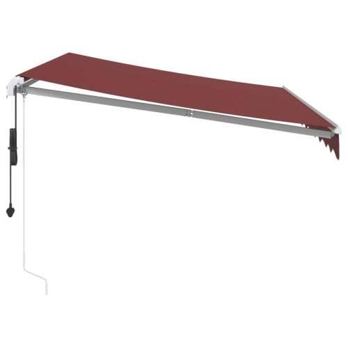 Tenda na automatsko uvlačenje bordo 300 x 250 cm - boja burgundca i bijela 300 x 250 cm 1 Cijena