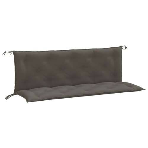 Jastuci za vrtnu klupu 2 kom tamnosivi 150x50x7 cm tkanine - prošarana tamnosiva 150 x 50 x 7 cm 1 Cijena