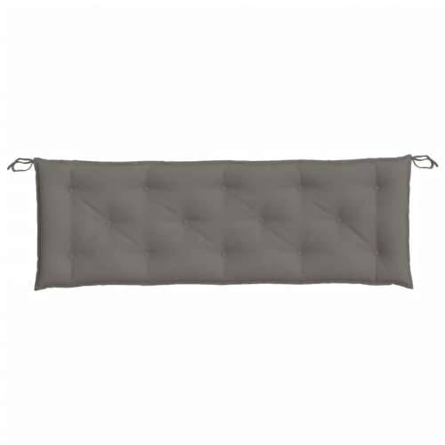 Jastuci za vrtnu klupu 2 kom tamnosivi 150x50x7 cm tkanine - prošarana tamnosiva 150 x 50 x 7 cm 1 Cijena