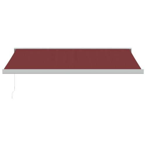 Tenda na ručno uvlačenje bordo 450 x 300 cm - boja burgundca i bijela 450 x 300 cm 1 Cijena