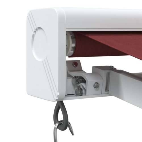Tenda na ručno uvlačenje bordo 450 x 300 cm - boja burgundca i bijela 450 x 300 cm 1 Cijena