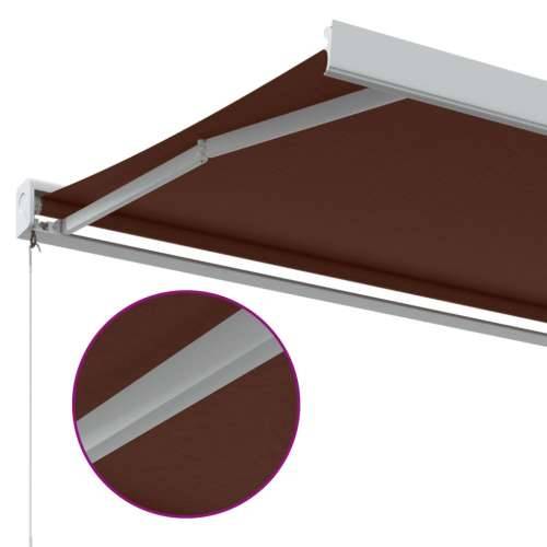 Tenda na ručno uvlačenje bordo 450 x 300 cm - boja burgundca i bijela 450 x 300 cm 1 Cijena