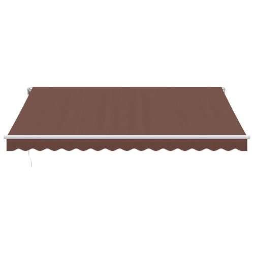 Tenda na ručno uvlačenje smeđa 400 x 300 cm Cijena