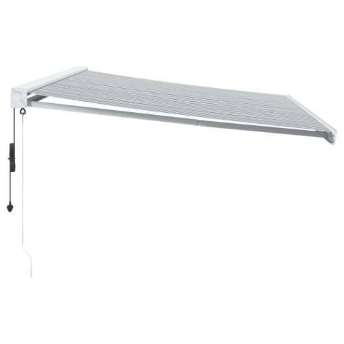 Tenda na uvlačenje antracit-bijela 5x3 m od tkanine i aluminija - bijela i antracit 500 x 300 cm 1 Cijena