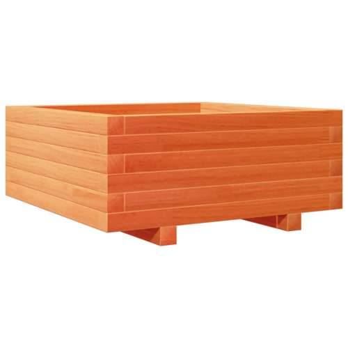Vrtna sadilica voštano smeđe boje 60x60x26,5 cm od borovine Cijena
