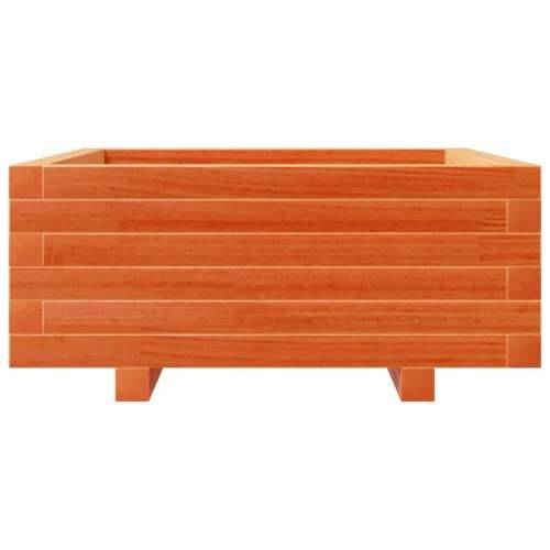 Vrtna sadilica voštano smeđe boje 60x60x26,5 cm od borovine Cijena