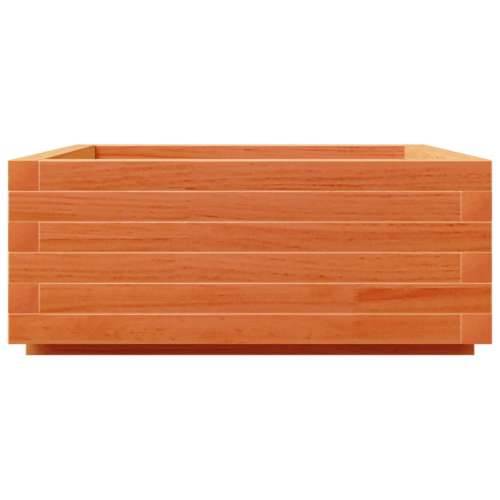 Vrtna sadilica voštano smeđe boje 60x60x26,5 cm od borovine Cijena