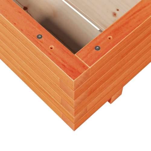 Vrtna sadilica voštano smeđe boje 60x60x26,5 cm od borovine Cijena
