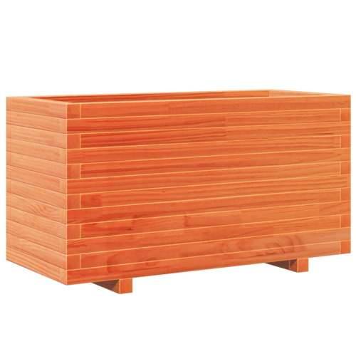 Vrtna sadilica voštano smeđe boje 90x40x49,5 cm od borovine Cijena