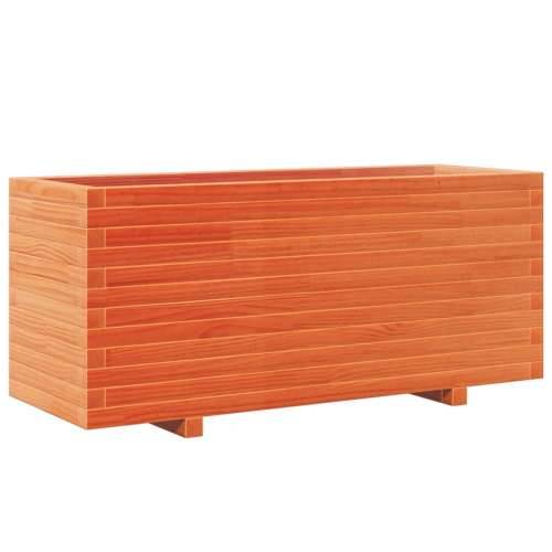 Vrtna sadilica voštano smeđe boje 110x40x49,5 cm od borovine Cijena