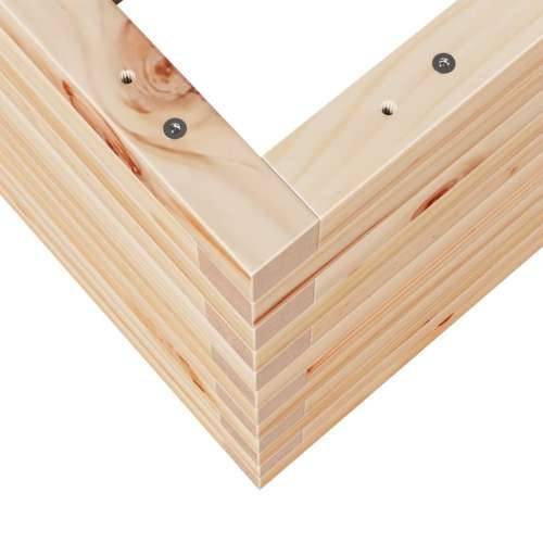 Vrtna sadilica 90 x 40 x 46 cm od masivne borovine - Prirodna boja bora 90 x 40 x 46 cm 1 Cijena