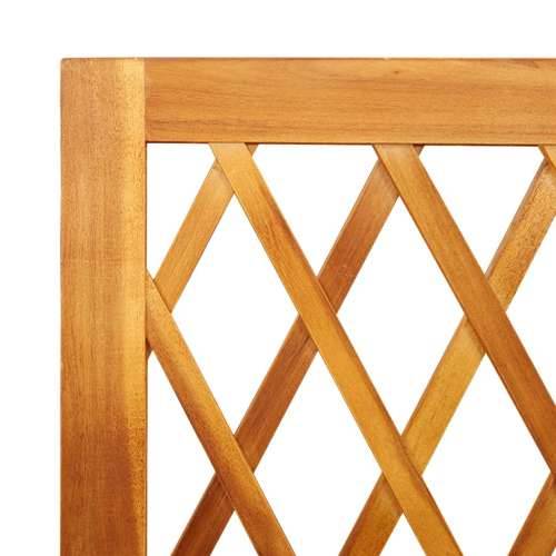 Sadilica s rešetkom 55x29,5x132 cm od drva bagrema - 55 x 29.5 x 132 cm 1 Cijena