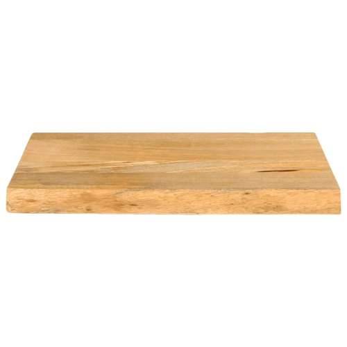 Stolna ploča sa živim rubom 60x30x2,5 cm od masivnog drva manga - Prirodna 60 x 30 x 2.5 cm 1 masivno drvo manga Cijena