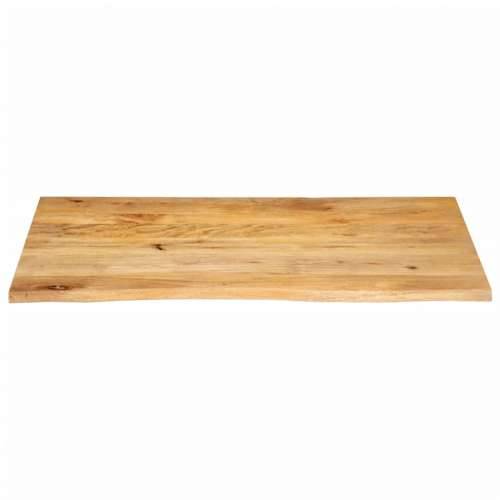 Stolna ploča sa živim rubom 100x60x2,5cm od masivnog drva manga Prirodna 100 x 60 x 2.5 cm 1 masivno drvo manga Cijena