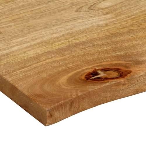 Stolna ploča sa živim rubom 100x60x2,5cm od masivnog drva manga Prirodna 100 x 60 x 2.5 cm 1 masivno drvo manga Cijena