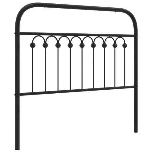 Metalno uzglavlje crno 100 cm - Crna 100 cm 1 Cijena