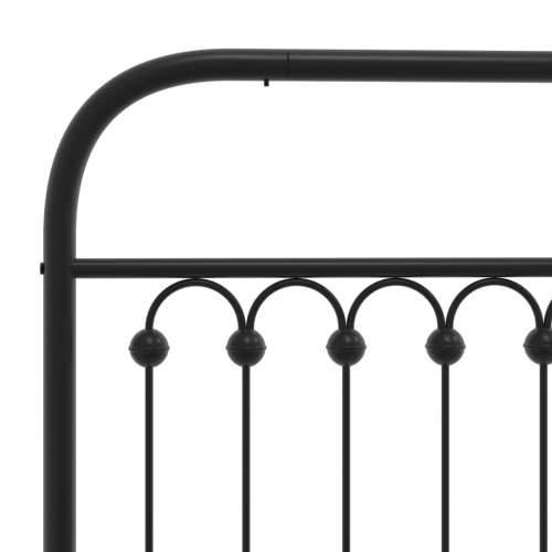Metalno uzglavlje crno 100 cm - Crna 100 cm 1 Cijena