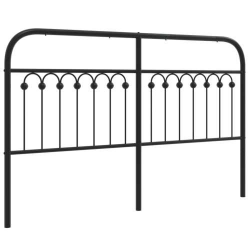 Metalno uzglavlje crno 150 cm - Crna 150 cm 1 Cijena