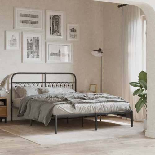 Metalno uzglavlje crno 150 cm - Crna 150 cm 1 Cijena