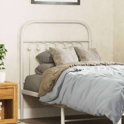 Metalno uzglavlje bijelo 80 cm - Bijela 80 cm 1 Cijena