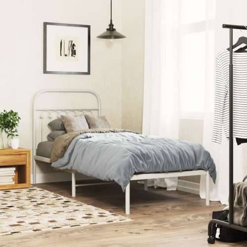 Metalno uzglavlje bijelo 80 cm - Bijela 80 cm 1 Cijena