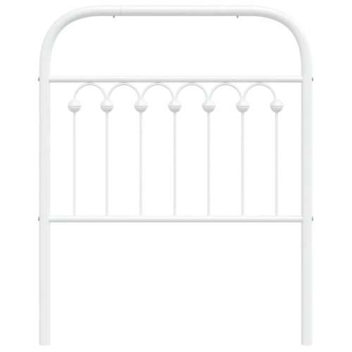 Metalno uzglavlje bijelo 80 cm - Bijela 80 cm 1 Cijena