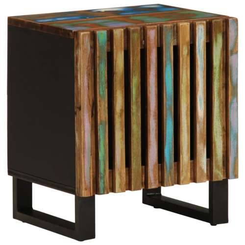 Noćni ormarići 2 kom 40x34x46 cm od masivnog obnovljenog drva - 2 masivno obnovljeno drvo Cijena