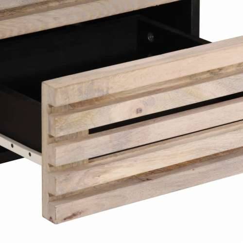 Noćni ormarići 2 kom 40x34x46 cm masivno izbijeljeno drvo manga - 2 Masivno izbijeljeno drvo Cijena