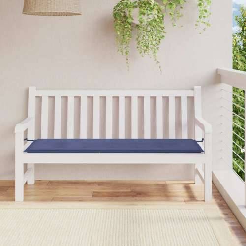 Jastuk za vrtnu klupu modri 150x50x4 cm od tkanine Oxford - Modra 150 x 50 x 3 cm 1 Cijena