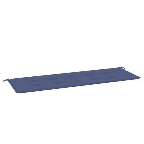 Jastuk za vrtnu klupu modri 150x50x4 cm od tkanine Oxford - Modra 150 x 50 x 3 cm 1 Cijena