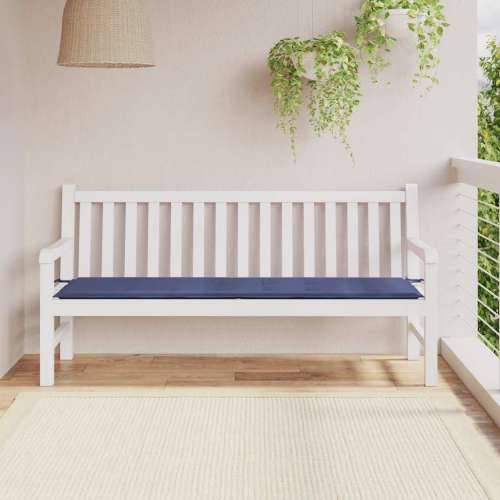 Jastuk za vrtnu klupu modri 180x50x4 cm od tkanine Oxford - Modra 180 x 50 x 3 cm 1 Cijena