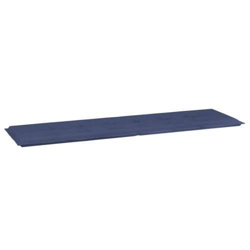Jastuk za vrtnu klupu modri 180x50x4 cm od tkanine Oxford - Modra 180 x 50 x 3 cm 1 Cijena